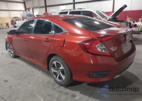 2020 Honda Civic Lx z USA, uszkodzony, nr VIN 19XFC2F66LE018832